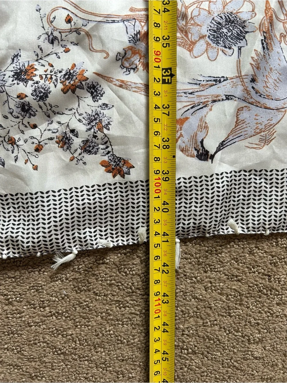 Anthropologie Vismaya Silk Scarf New